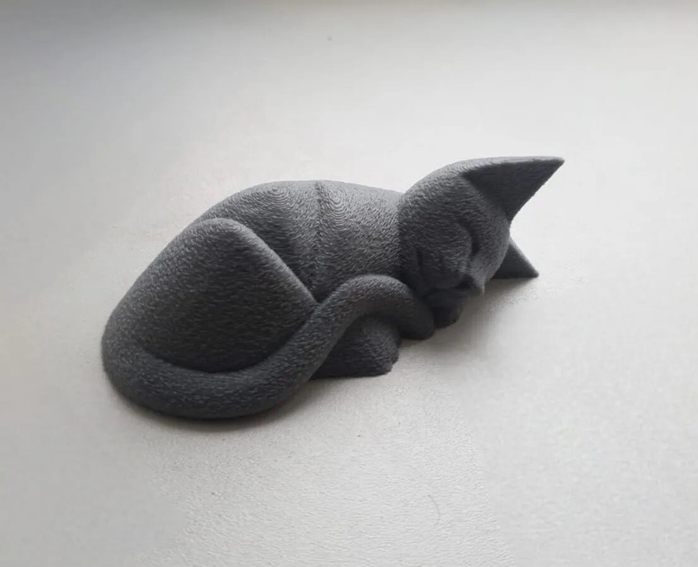 Cat Kitten Figure Resting Sleeping 8