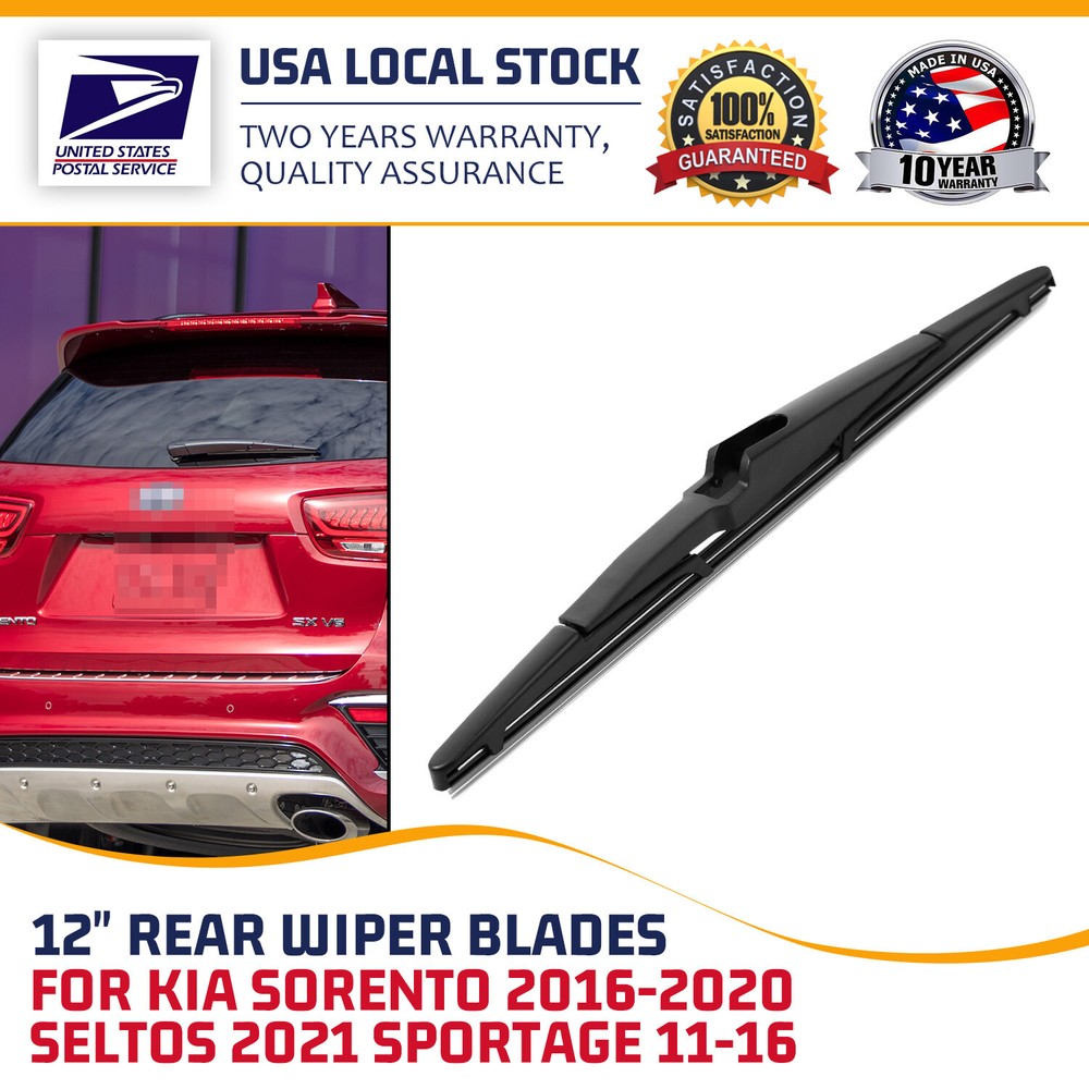 1pcs OEM Quality Rear Windshield All season Wiper Blades 12