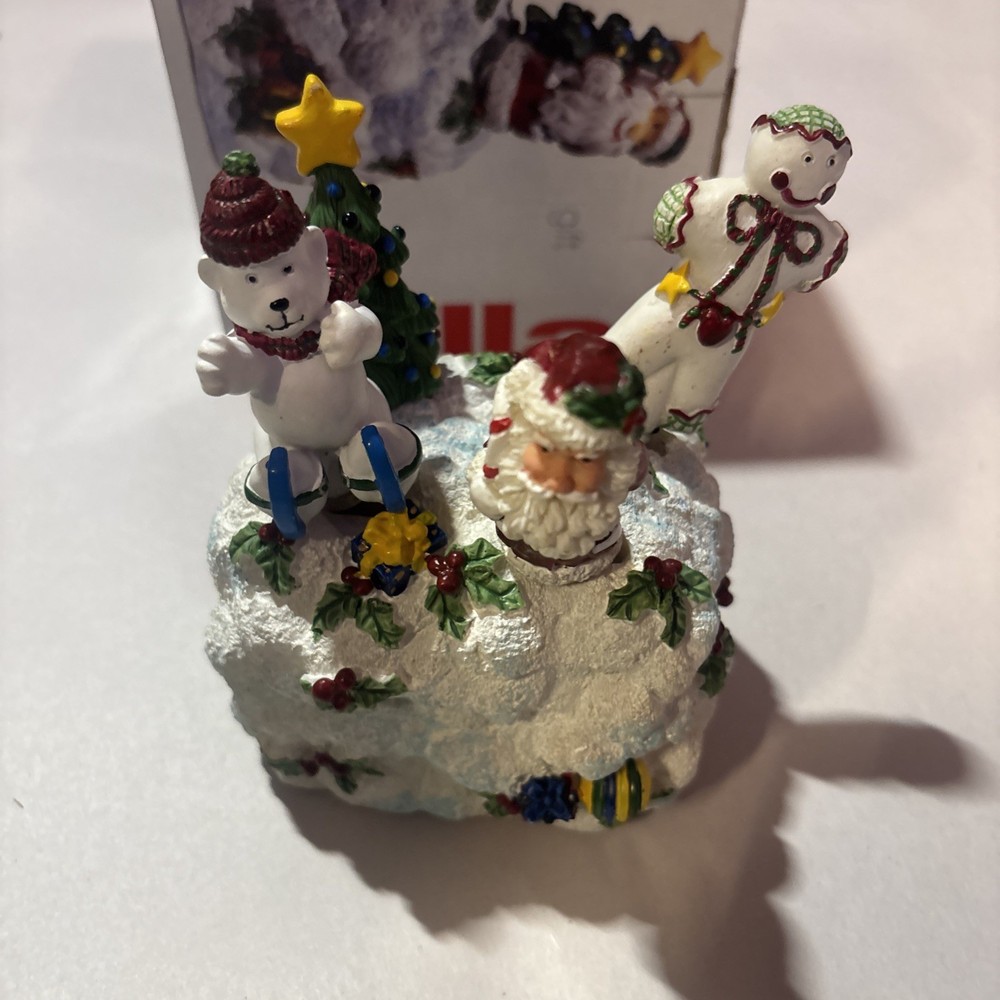Christmas Cheese Butter Spreader 5 Piece Set Holiday Figures From The Cellar