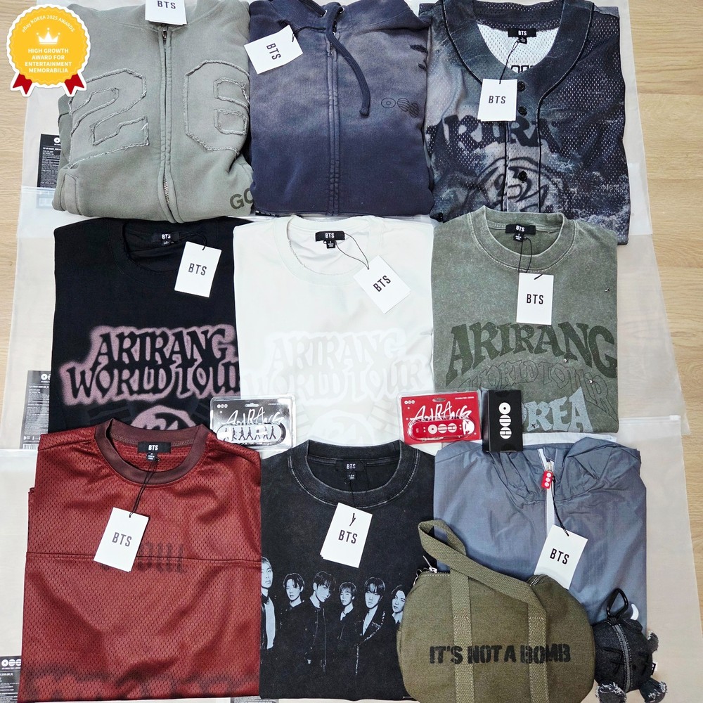 [ON HAND] BTS WORLD TOUR 'ARIRANG' IN GOYANG Official Merch MD + Tracking Number