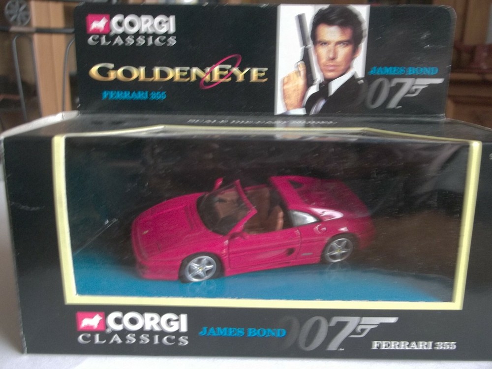 Corgi Classics James Bond Goldeneye Ferrari F355 Boxed Collectible