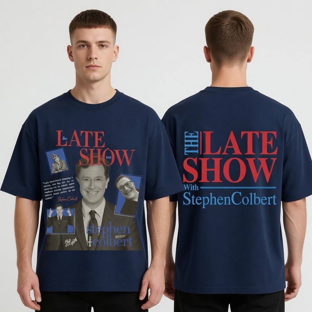 Late Night Colbert Comedy Essential Graphic Tee