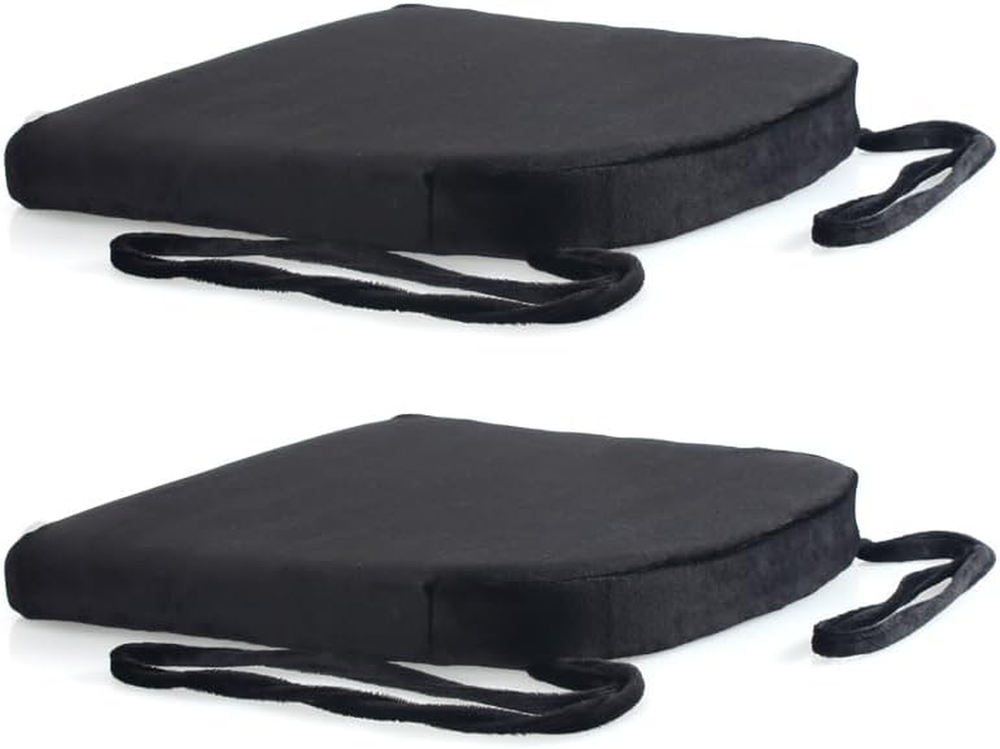 14X14 Metal Chair Cushion Set of 2 Memory Foam School Chair Cushion Small U Shap