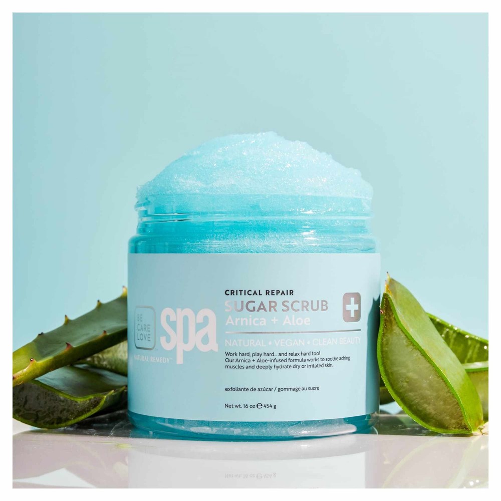 BCL SPA 16 oz. Sugar Scrub, Critical Repair Arnica + Aloe