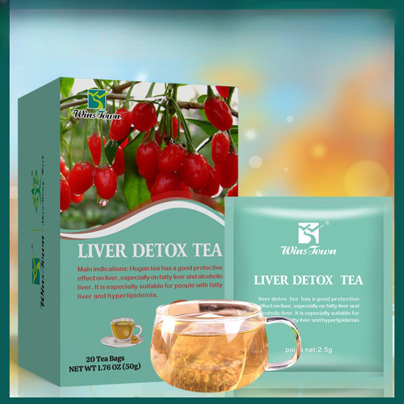 Herbal Liver Detox Tea Gantai Health Flower and Fruit Tea for Cleanse