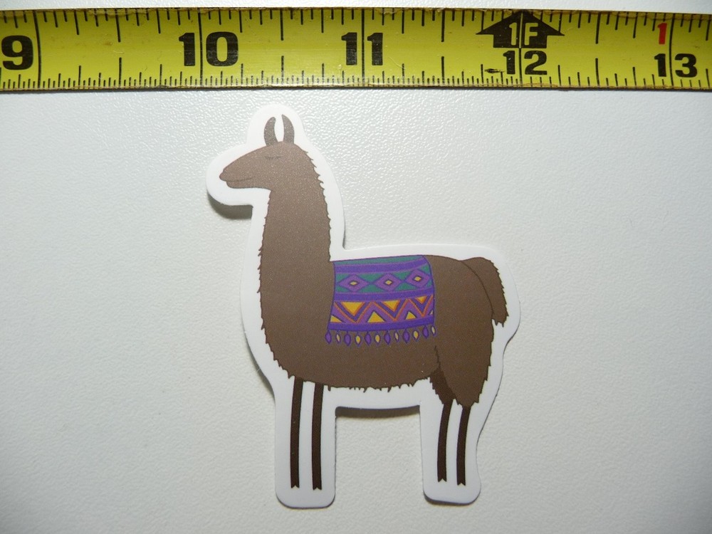 No Probllama Decal Sticker - Farm Pet Llama Design No Feet