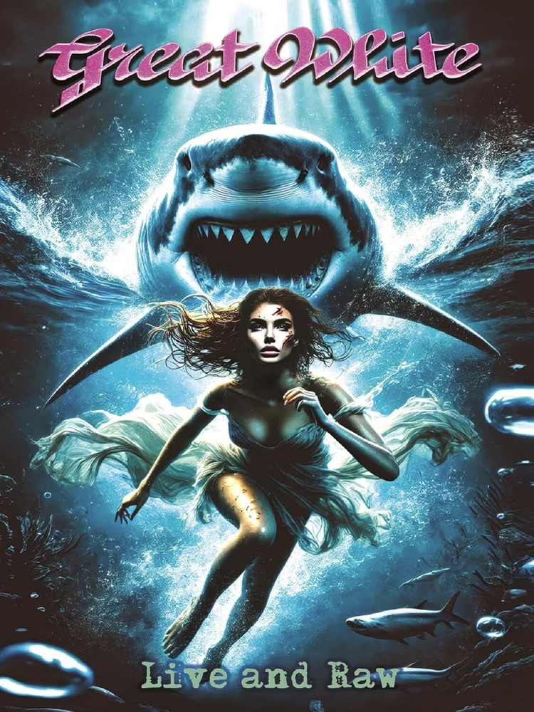 Great White: Live and Raw (Blu-ray) Great White Audie Desbrow Jack Russell