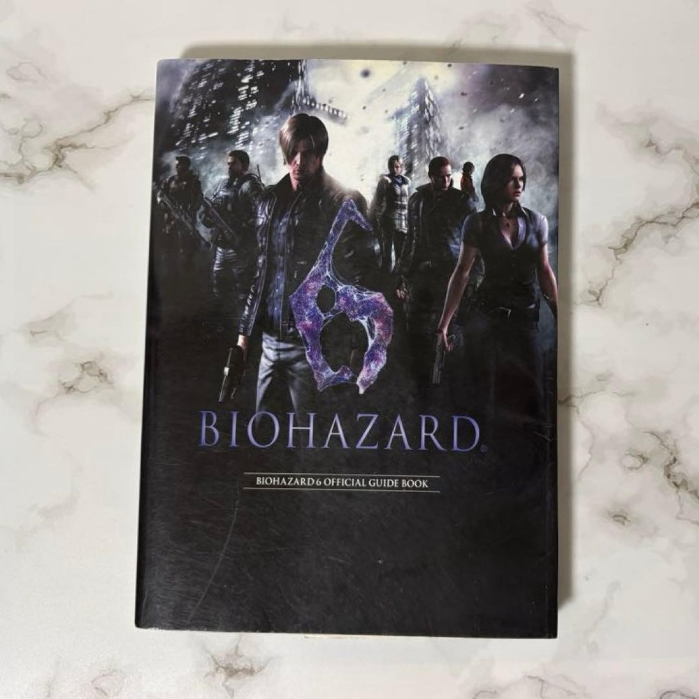 Biohazard 6 Official Game Guidebook PS3 CAPCOM Used, Strategy Book