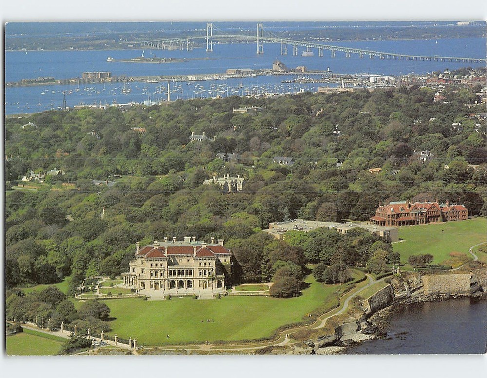 Postcard The Breakers Newport Rhode Island USA