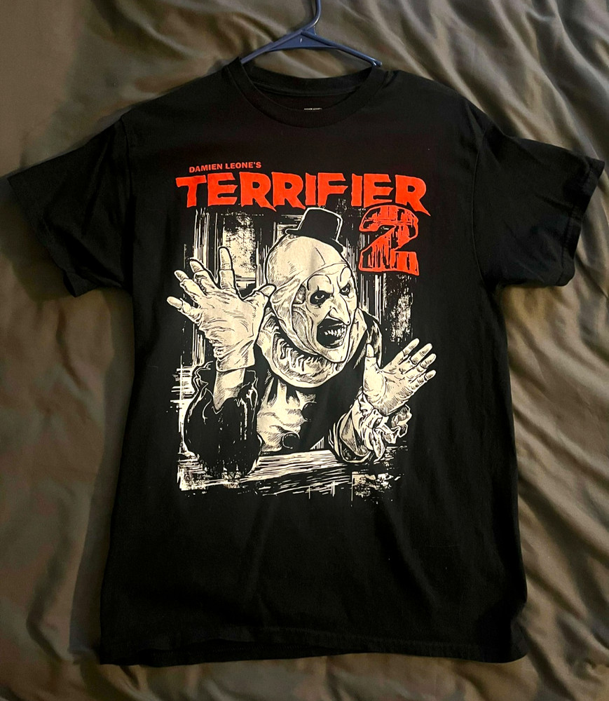 Art the Clown Small T-shirt Terror Threads Terrifier 2 Horror Tee Spencer's