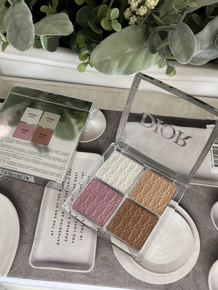 DIOR Backstage Glow Face Palette Highlighter 001 Universal 0.35oz New With Box