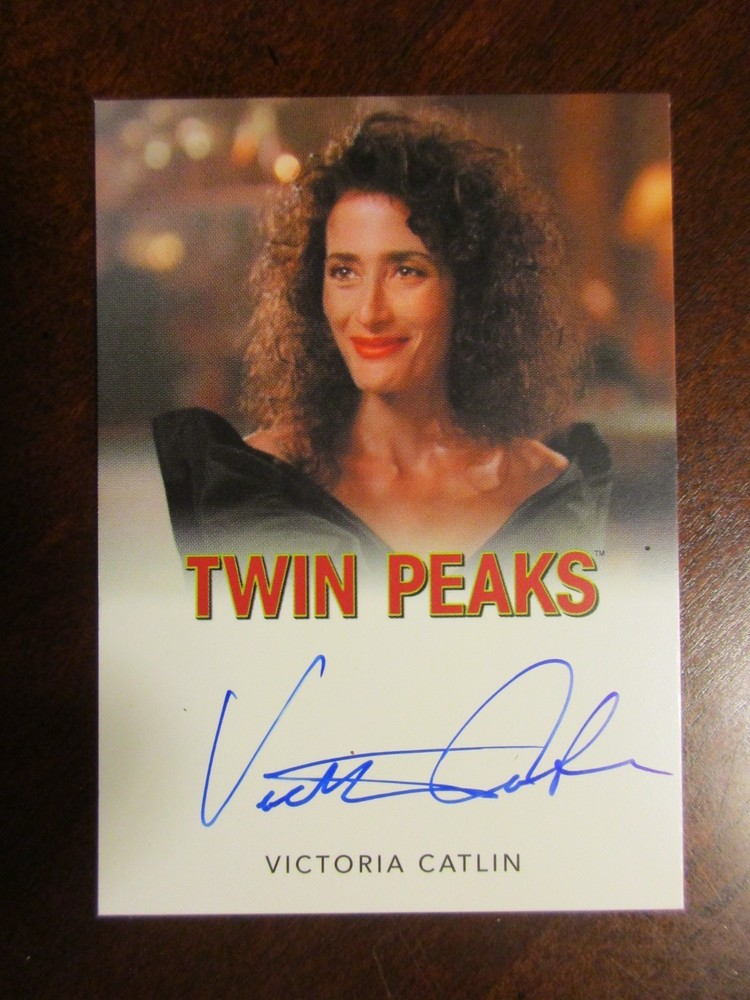 2019 Twin Peaks Archives VICTORIA CATLIN as Blackie O'Reilly Autograph Card