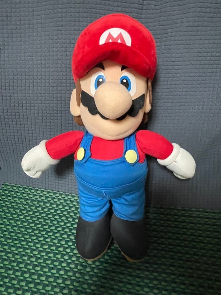 2007 Super Mario Super DX Action Plush Retro #fbe145