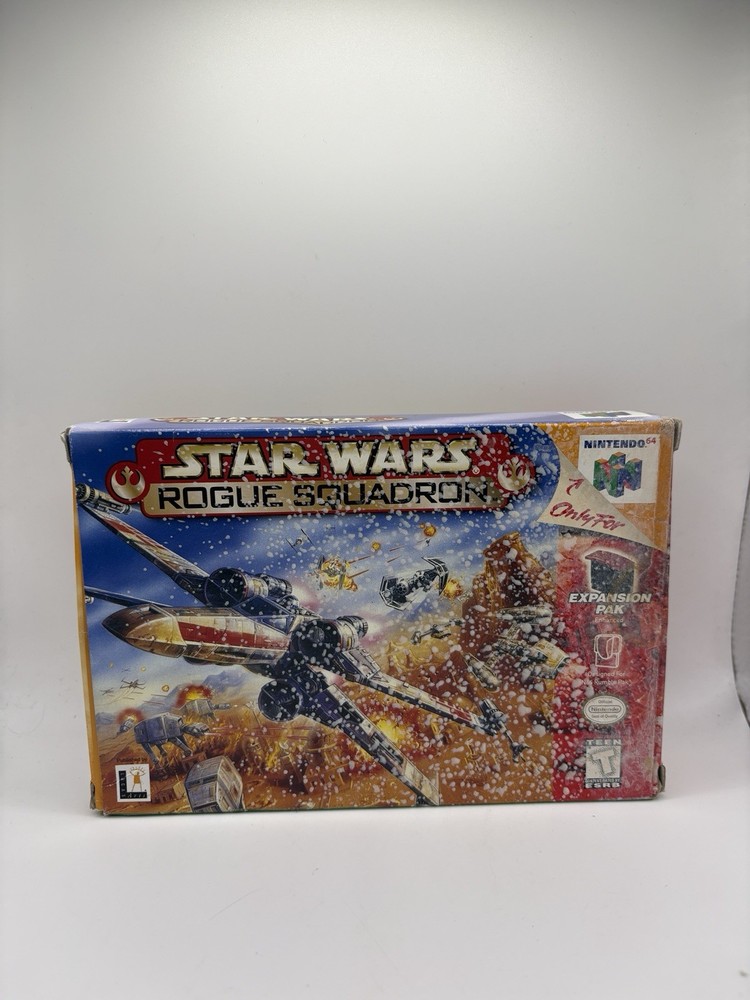 Star Wars: Rogue Squadron Nintendo 64 N64 Complete in Box CIB