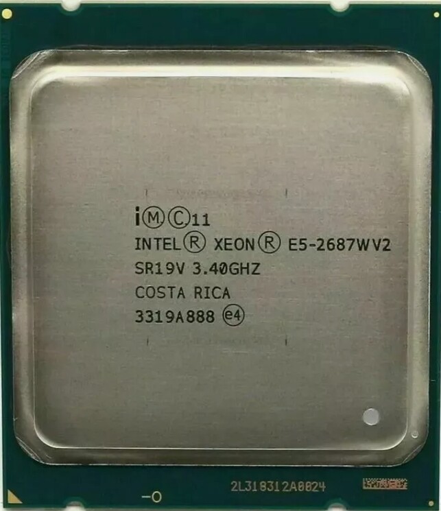 Intel Xeon E5-2687W V2 SR19V 8-Core 3.40GHz 25MB LGA2011 CPU Processor 2687WV2