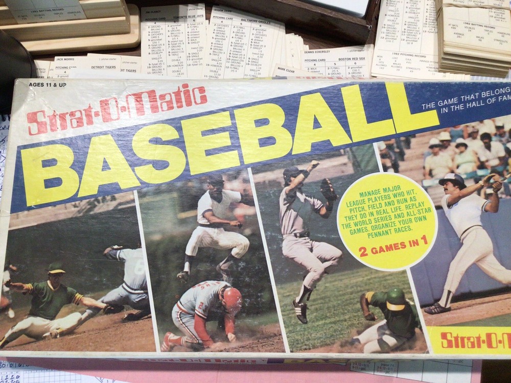 Strat-O-Matic Baseball 1983 Original Advanced Set + Game - see description