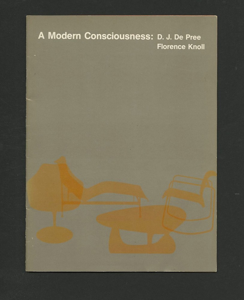 1975 Smithsonian MODERN CONSCIOUSNESS D J DePree Florence KNOLL Herman MILLER