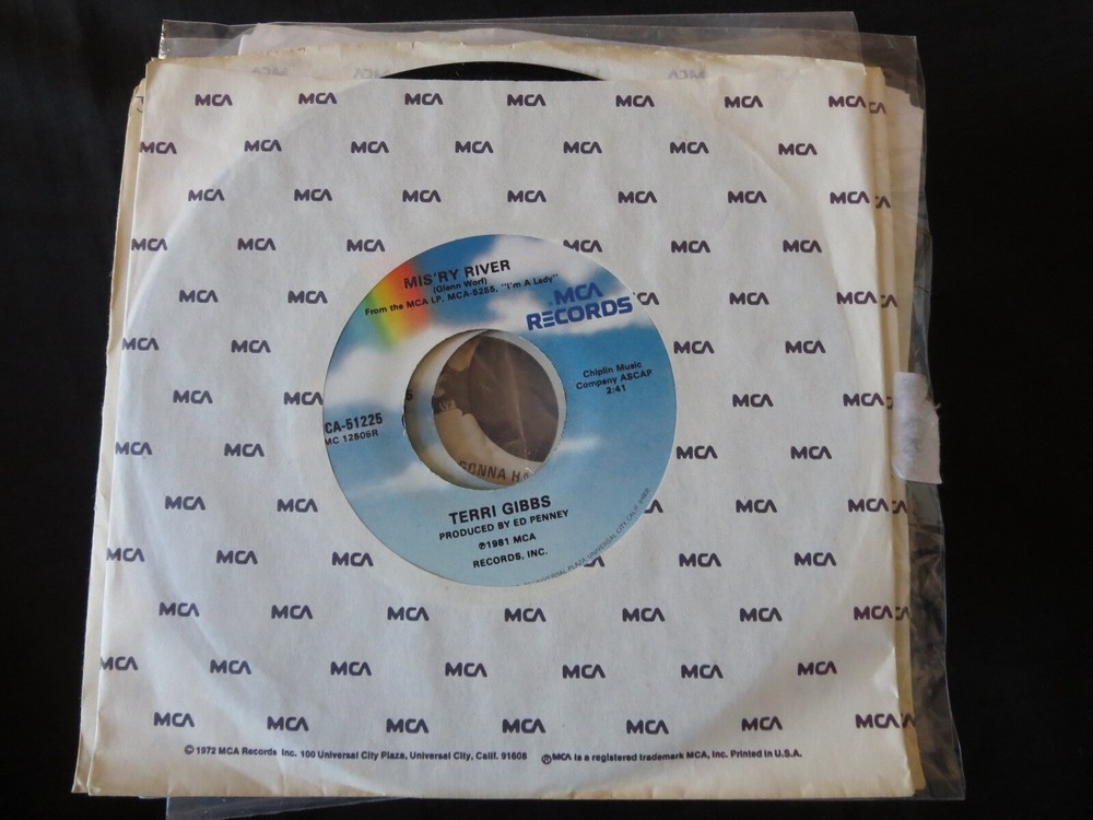 TERRI GIBBS - Mis'ry River / Too Long Unplayed Old Stock