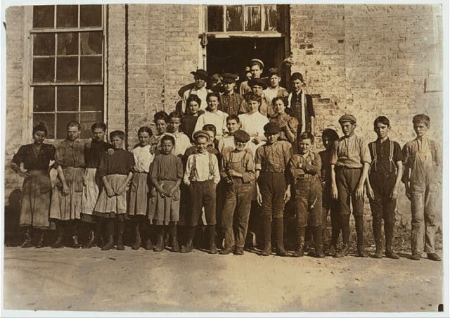 Cherryville North Carolina 1908 Cherryville Mfg Co Workers Group Photo