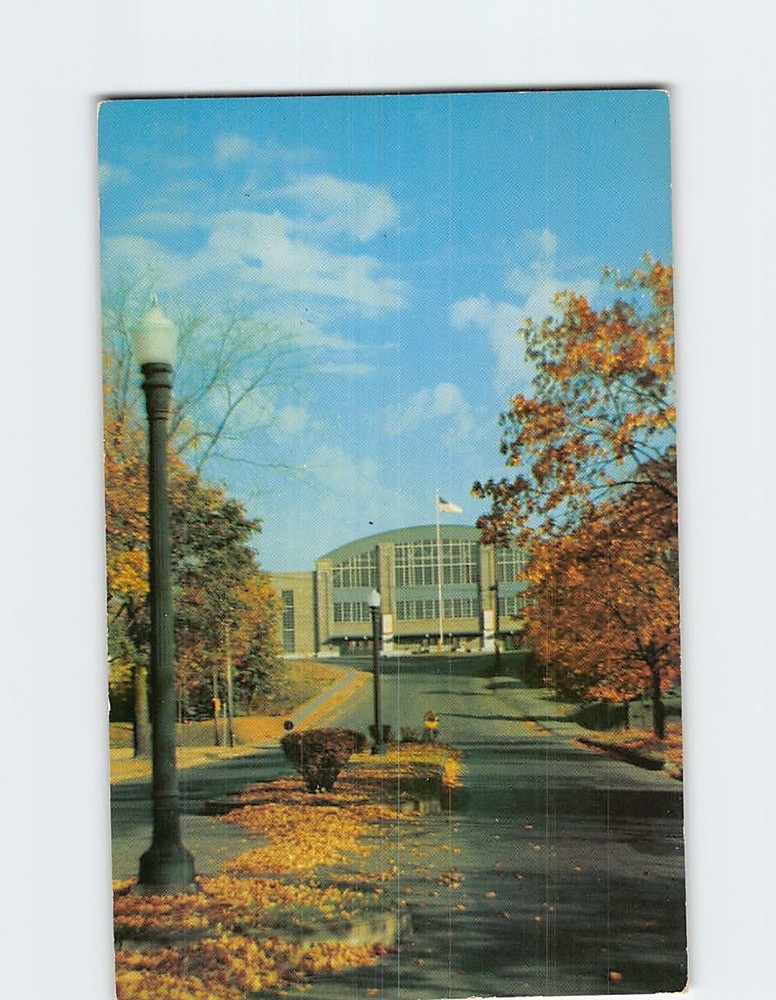 Postcard Field House Rensselaer Polytechnic Institute Troy New York USA
