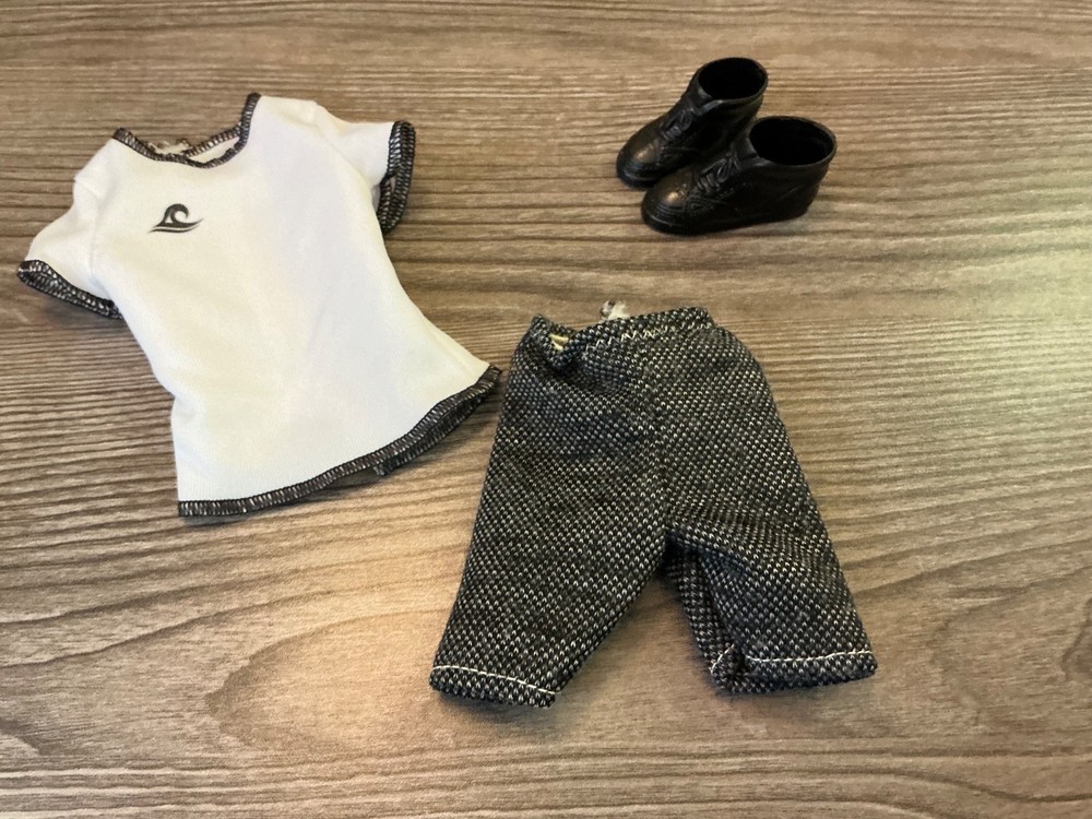 Mattel Barbie Ken Doll Clothes Shirt Shorts Shoes Lot