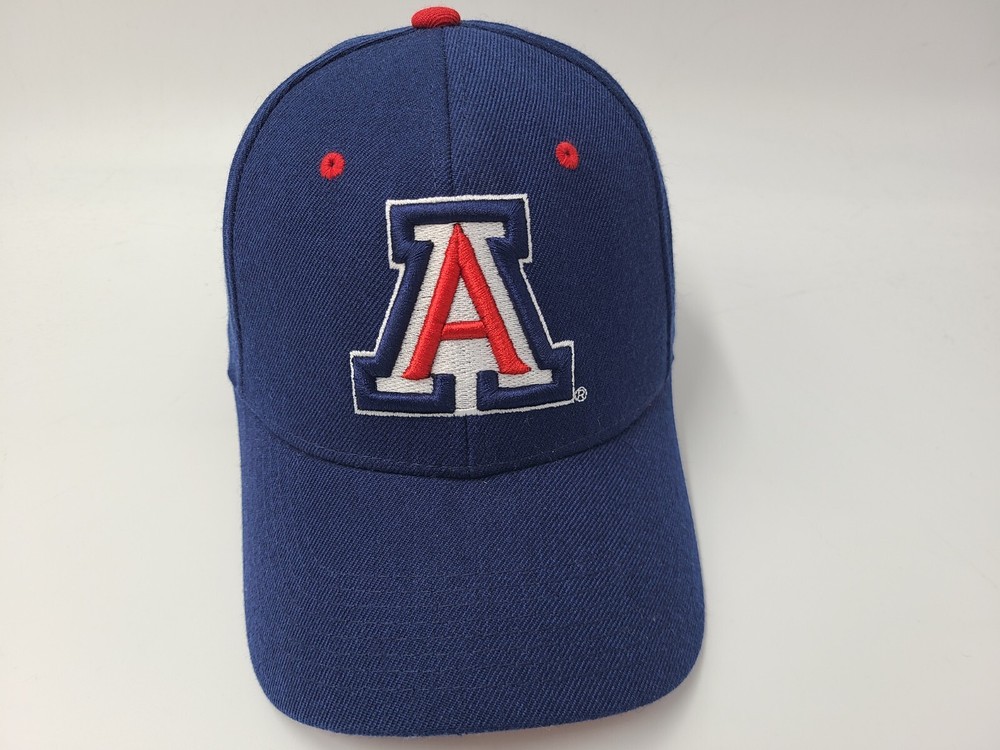 Arizona Wildcats Zephyr Fitted 7 1/8 NCAA Wool Cap Blue