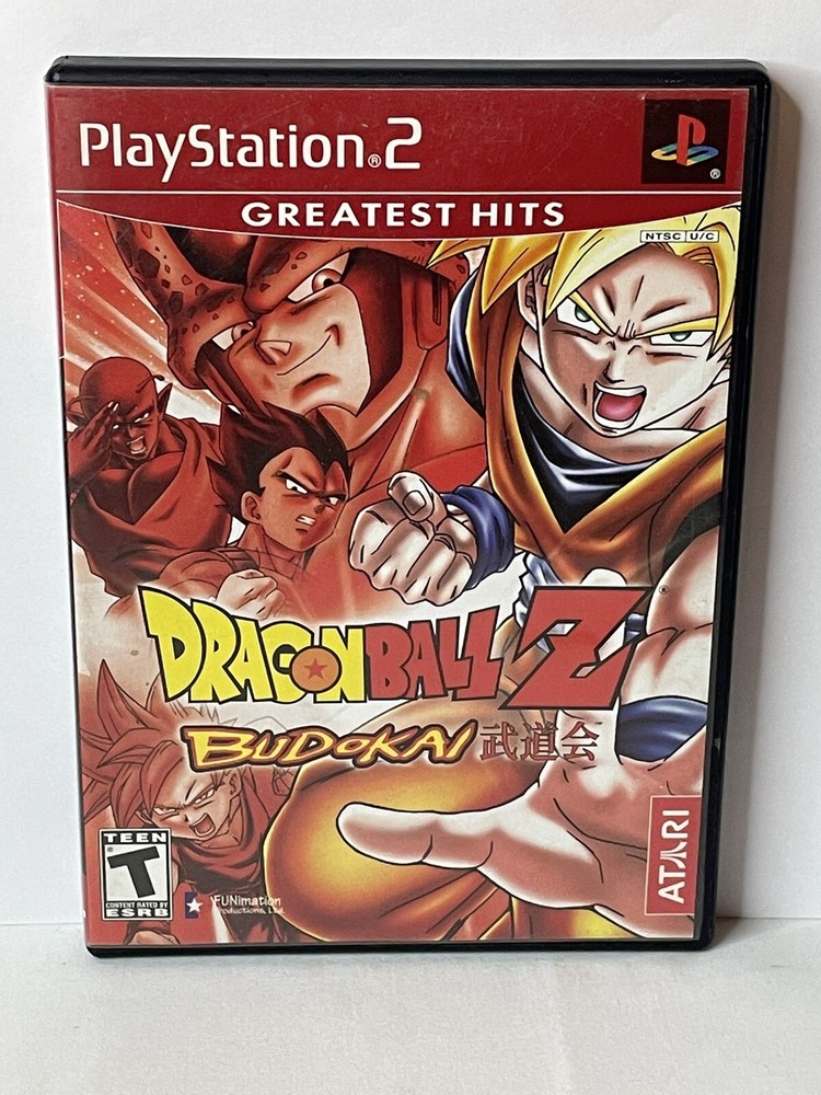 Dragon Ball Z: Budokai (Sony PlayStation 2 PS2, 2002) Complete GH Cleaned Tested
