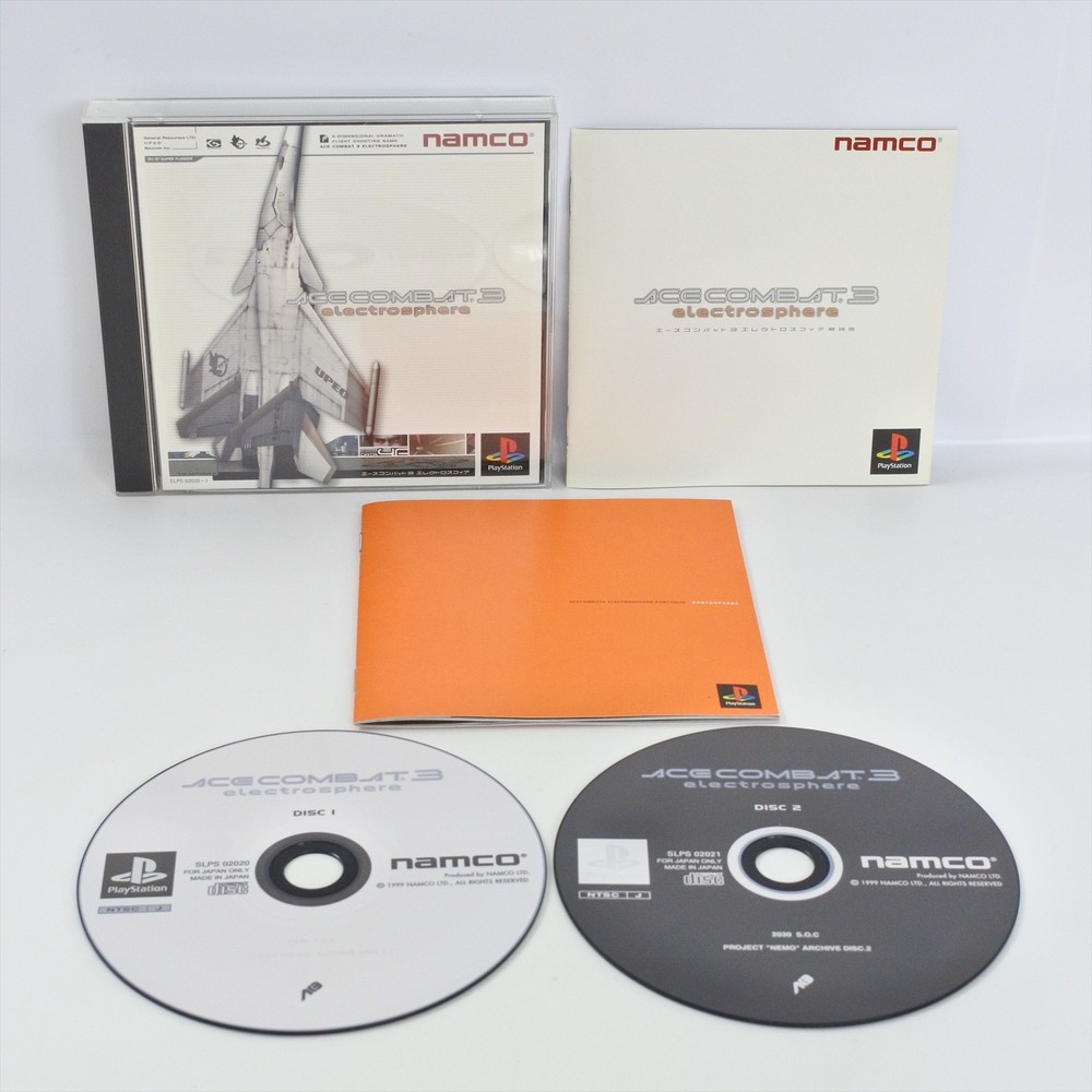 ACE COMBAT 3 Electrosphere PS1 Playstation For JP System 2167 p1-image