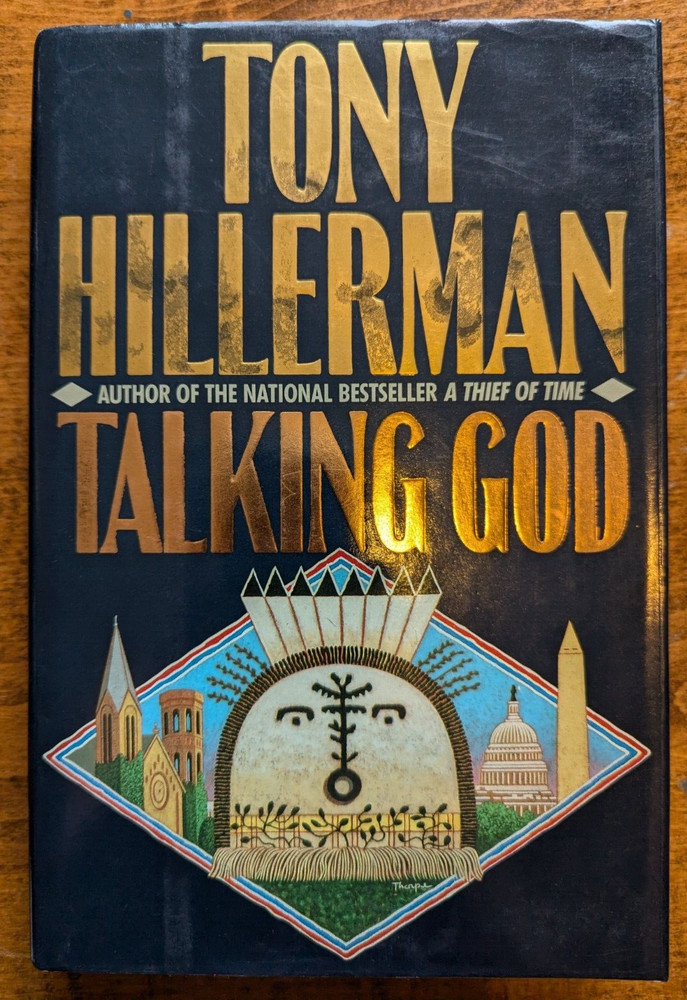 Talking God by Tony Hillerman (1989, Hardcover) - First edition