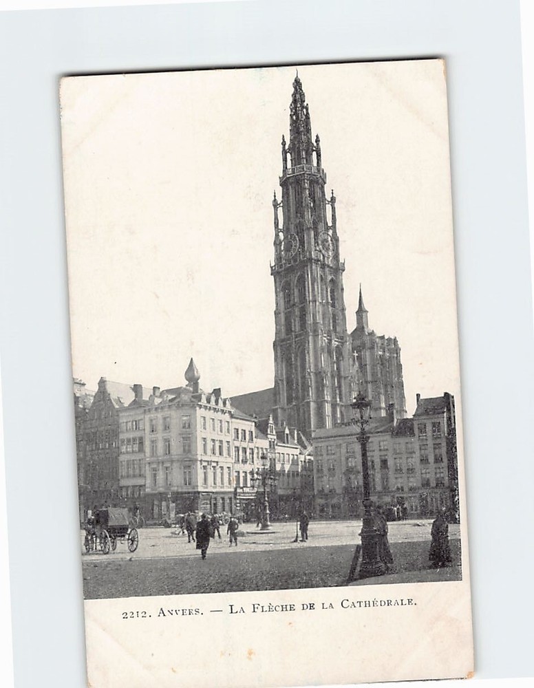 Postcard Cathedral of Our Lady Antwerp Belgium