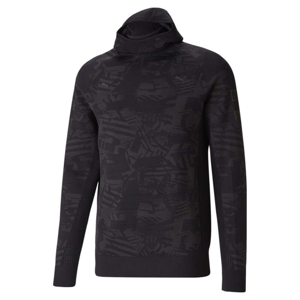 Puma Nemen X Knit Mock Neck Sweatshirt Mens Black  53459101