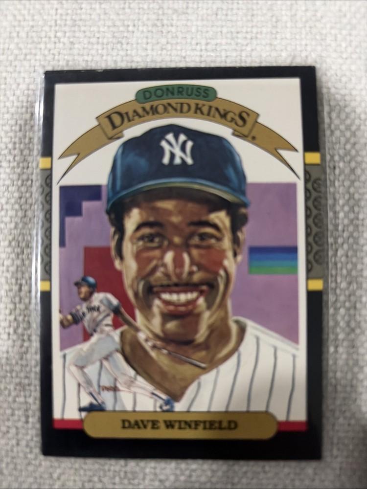 1987 Donruss - Diamond Kings Dave Winfield #20