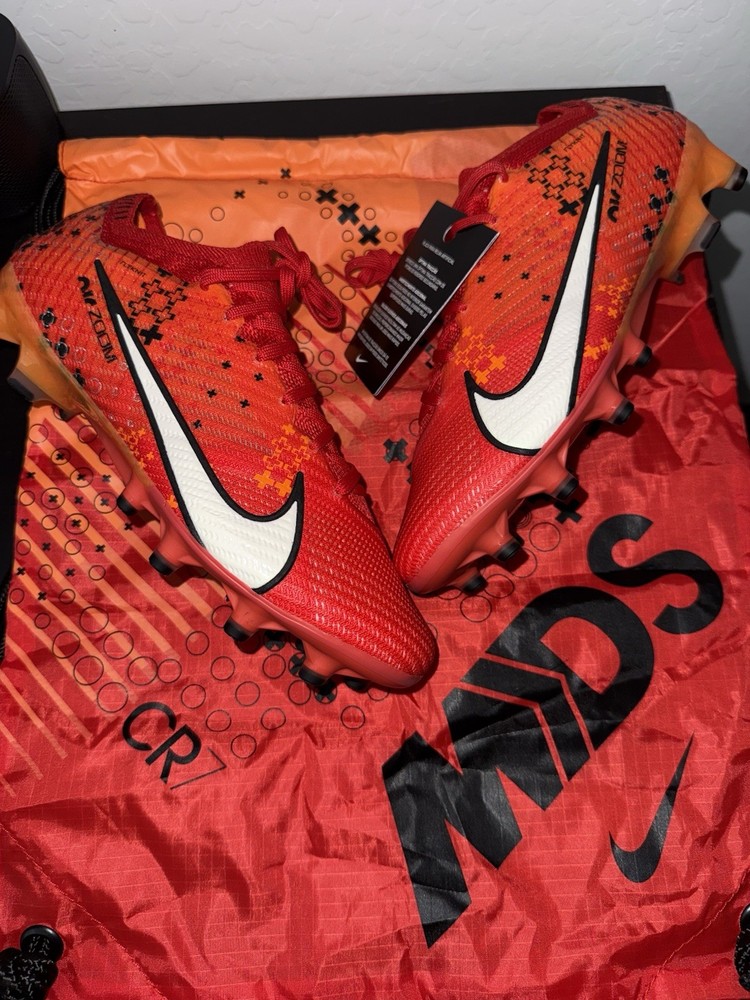 Nike Mercurial Zoom Vapor 15 Elite MDS AG-PRO CR7 FD1161-600 Men's 6.5 Women’s 8