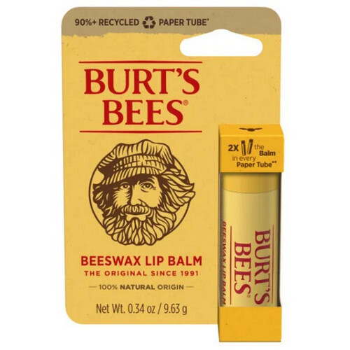 Beeswax Lip Balm Paper Tube 0.34 Oz  by Burts Bees