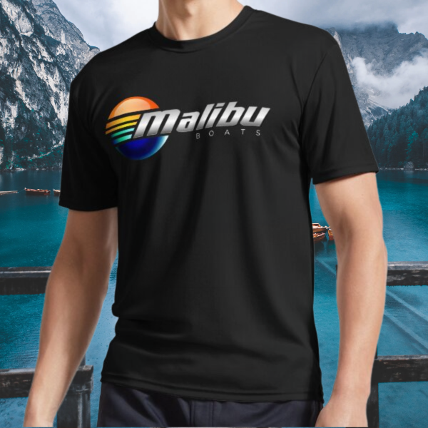 New Shirt Malibu Boats Logo Active T-Shirt Funny Size S to 5XL