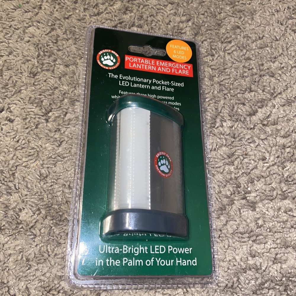 Emergency Lantern - Portable LED Lantern, Flare, and SOS - Battery Powered NEW!