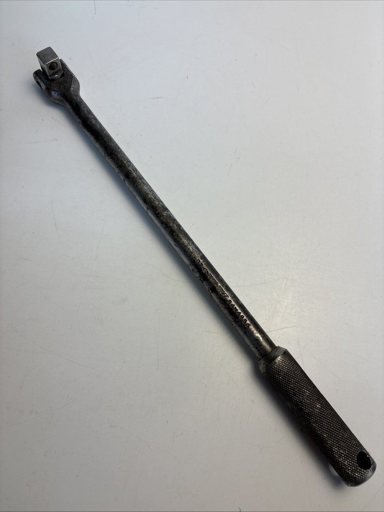 Vintage POWR-KRAFT 1/2” Drive Breaker Bar Flex Handle 84W4856