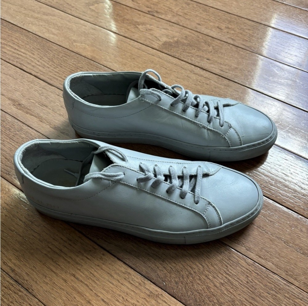 GENUINE Common Projects Achilles Low In Gray, Size EU 41 / US 8-image