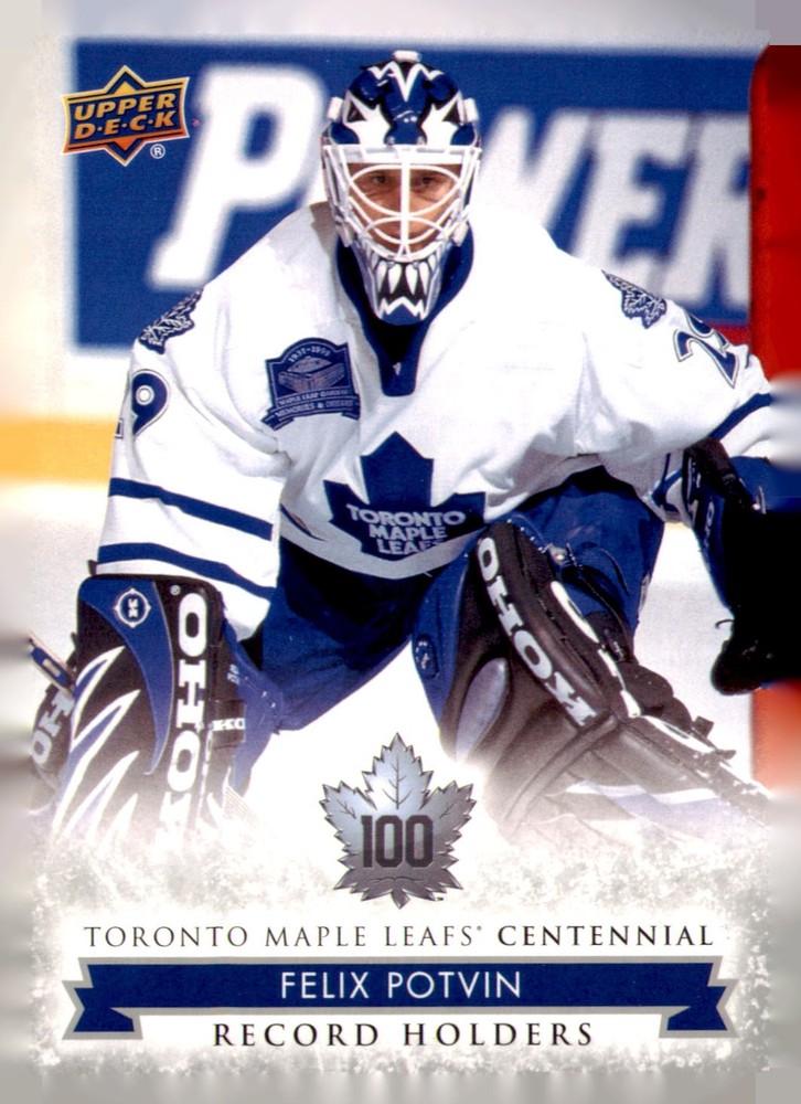2017 Upper Deck Toronto Maple Leafs Centennial Felix Potvin
