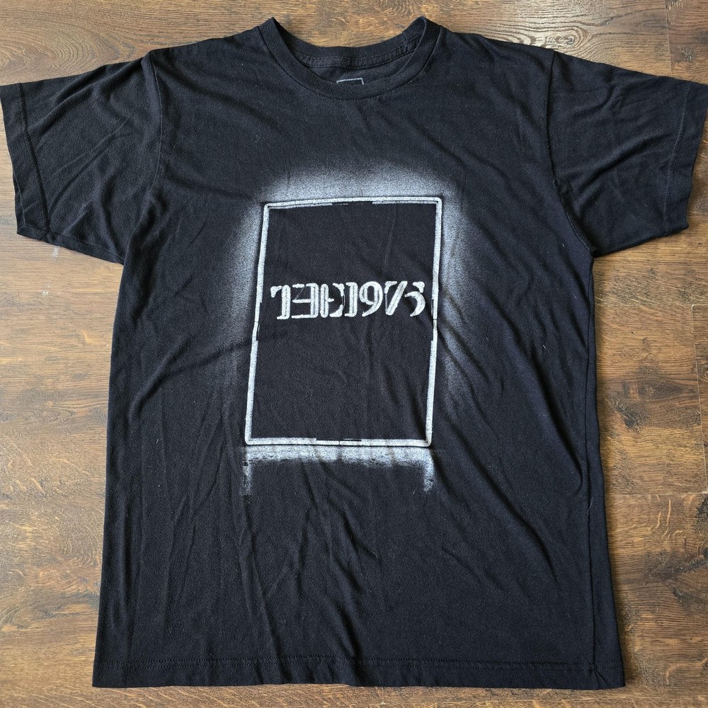 The 1975 Shirt Mens Medium Black North American Tour Dates Graphic Tee T-Shirt