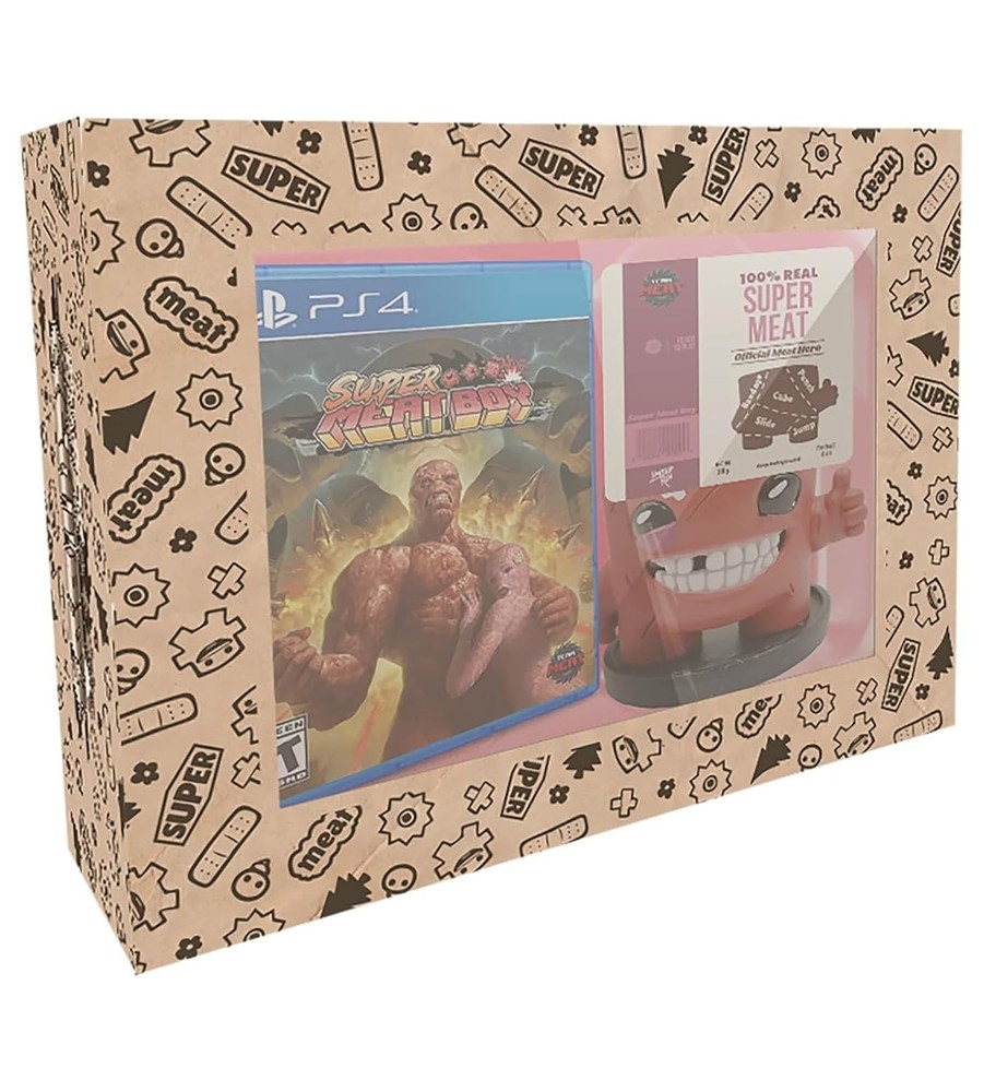 Super Meat Boy Collector's Edition -Playstation 5  - Limited Run #28 shelf wear