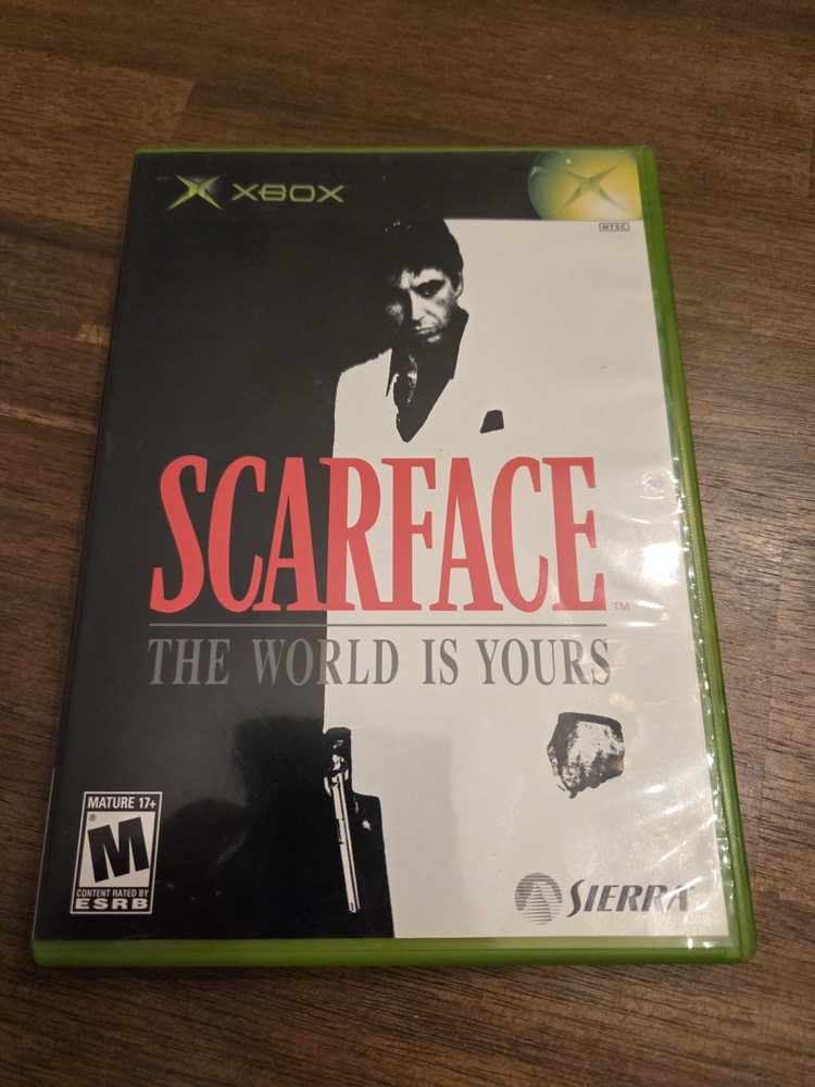 XBOX Scarface The World Is Yours CIB Complete In Box Video Game TESTED WORKING