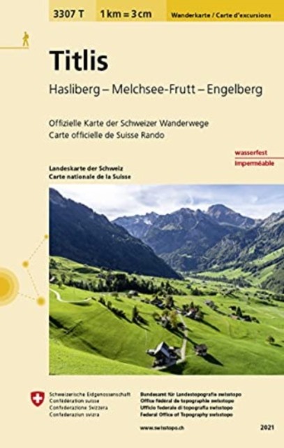 Titlis: 2021 SHEET MAP FOLDED 9783302333076