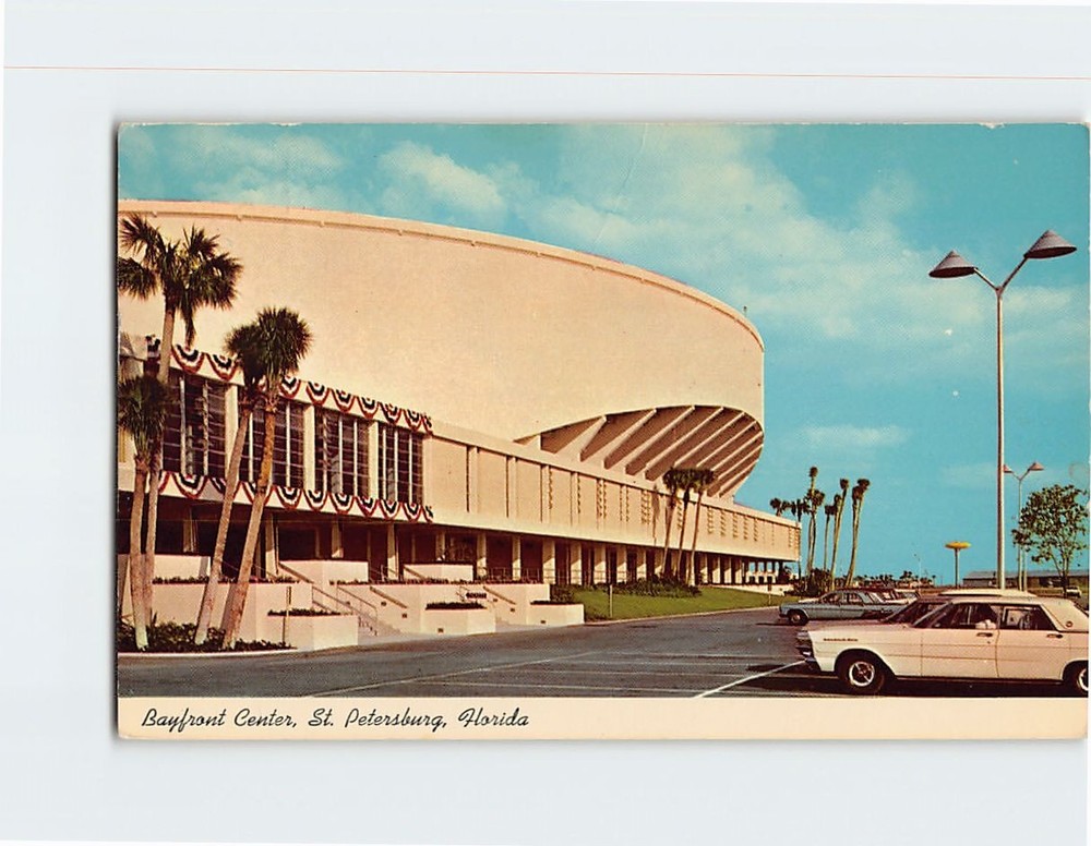 Postcard Bayfront Center Auditorium St. Petersburg Florida USA
