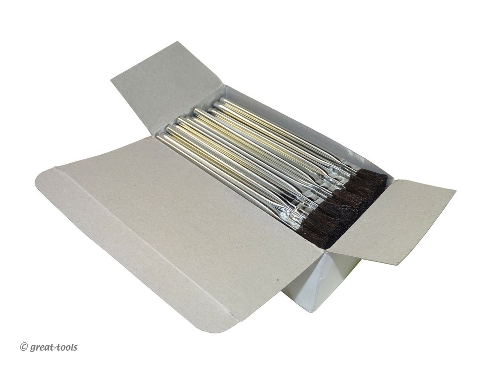 ACID / FLUX BRUSHES – automotive body lead – solder – soldering – brush – tools-image