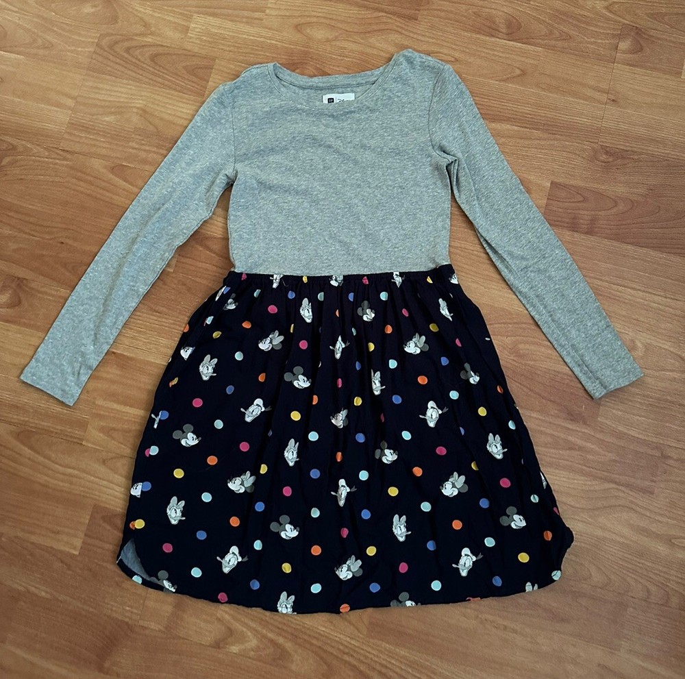 Girls Gap Kids Disney Dress Long Sleeves Size 12. EUC