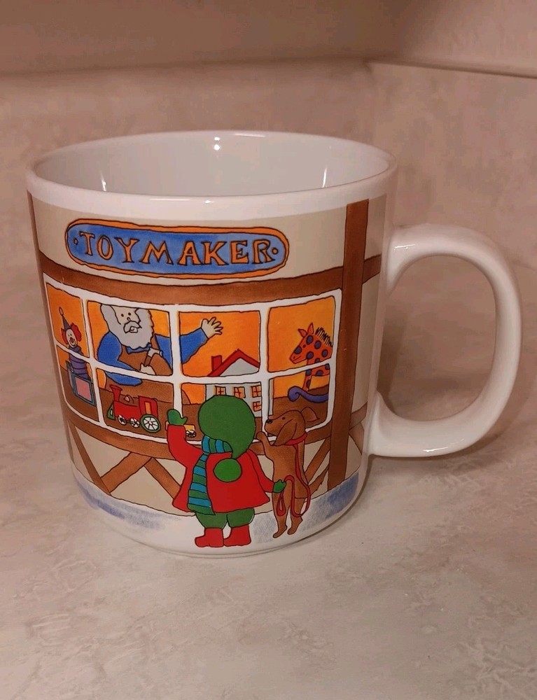 Vintage Grant Howard Christmas Ceramic Coffee/Tea Cup/Mug Korea