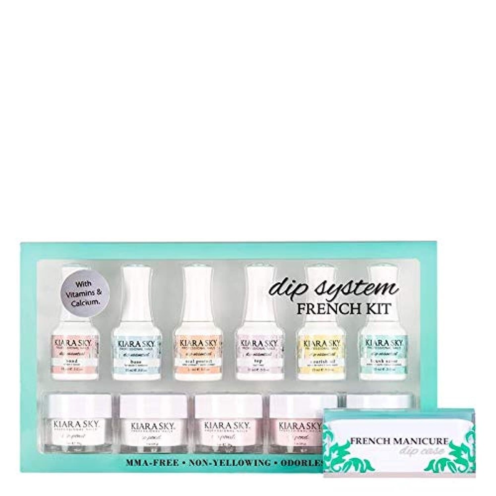 Beginner-Friendly Dip Powder Nail Starter Kit - Create Elegant Styles in Minutes