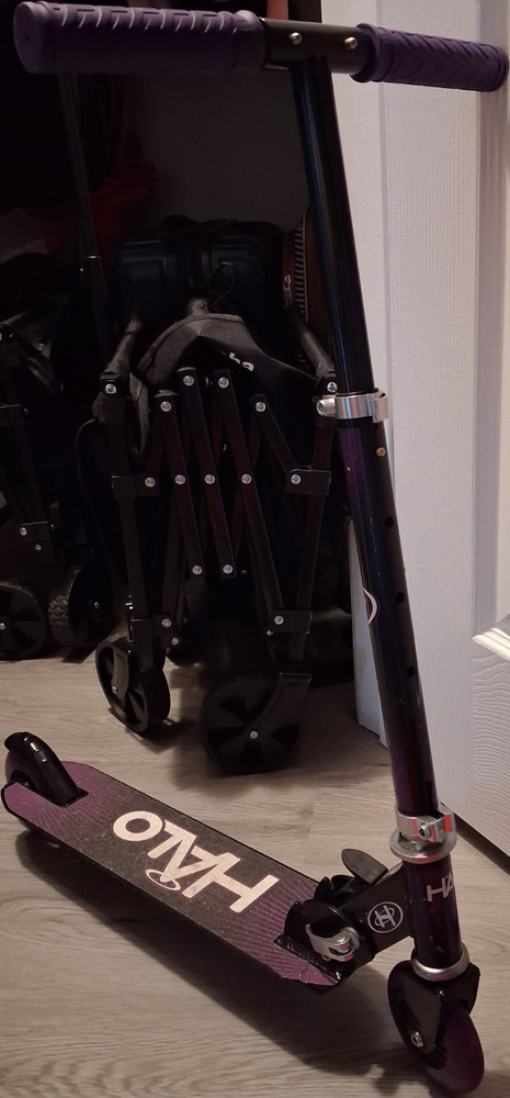 H+KLO Model Kick Scooter - Black & Purple