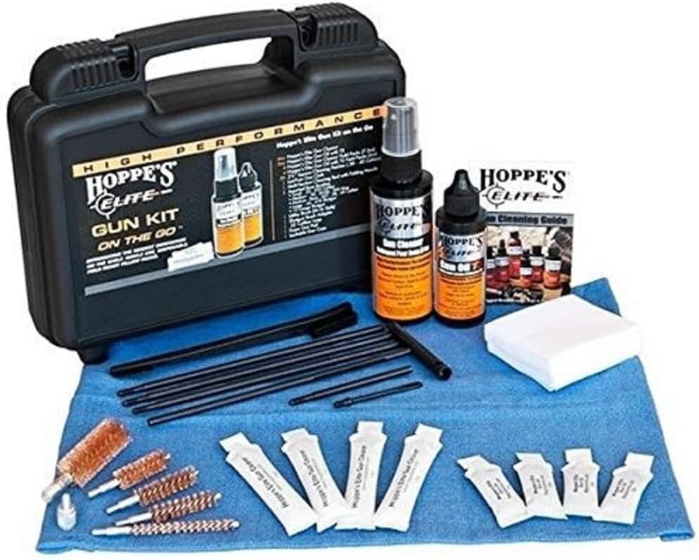 All-in-One Elite Gun Maintenance Kit with Bore Brushes & Cleaning Tools in Case